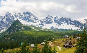 Fototapet - Munții Tatra pitorești (254x184 cm)