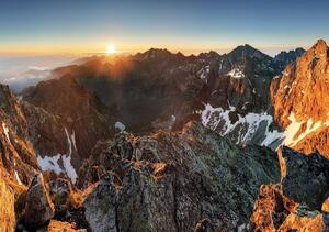 Fototapet - Rysy- Munții Tatra din Slovacia (254x184 cm)