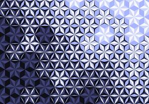 Fototapet - Mozaic violet (254x184 cm)