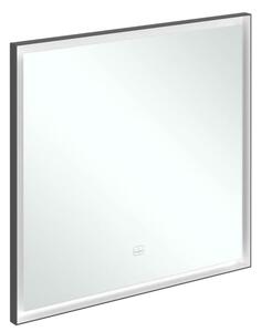 Villeroy & Boch Subway 3.0 oglindă 80x75 cm dreptunghiular cu iluminare negru-alb A46380BC