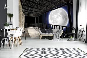 Fototapet - Terasă cu privire spre Lună (254x184 cm)