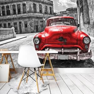 Fototapet - Mașina Vintage Cubaneză (152,5x104 cm)