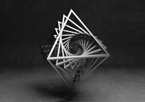 Fototapet - 3D geometrie (152,5x104 cm)
