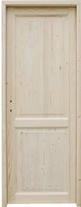 Ușă de interior Aris brad natur lemn masiv 205x88 cm stânga