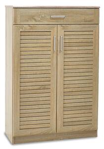 Dulap Pantofi Model Lilith, Stejar sonoma, 80x37x123 cm