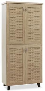Dulap Pantofi Model Zion, Stejar sonoma, 78x40x170.5 cm