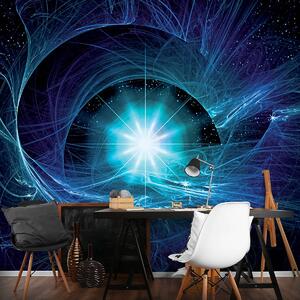 Fototapet - Supernova albastră abstractă (152,5x104 cm)