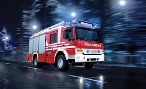Fototapet - Mașina pompierilor (152,5x104 cm)
