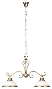Rabalux Elisett lampă suspendată 2x60 W maro 2757