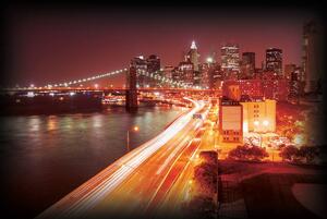 Fototapet - New York Brooklyn Bridge City (152,5x104 cm)