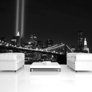 Fototapet - New York Brooklyn Bridge City (254x184 cm)