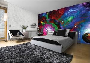Fototapet - Cosmos coloat abstract (152,5x104 cm)