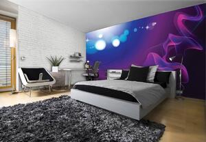 Fototapet - Valuri abstracte violete (152,5x104 cm)