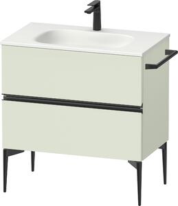 Duravit Sivida dulap 81x47.7x59.2 cm sub chiuveta pe perete negru-verde SV46510BDHH0000