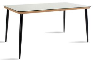 Masa de Gradina Naoki Negru - Natural 160x90x78 cm