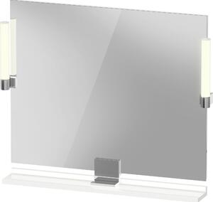 Duravit Sivida oglindă 85x65 cm dreptunghiular cu iluminare alb-crom SV7422010220000