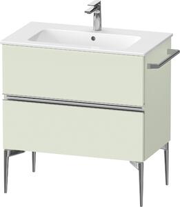 Duravit Sivida dulap 81x47.7x59.1 cm sub chiuveta pe perete verde-crom SV4644010HH0000