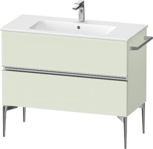 Duravit Sivida dulap 101x47.7x59.1 cm sub chiuveta pe perete verde-crom SV4645010HH0000