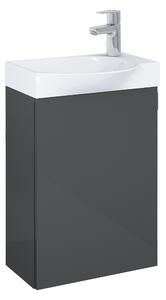 Roca Ravell lavoar cu dulap 45.2 cm gri A852448153