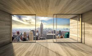 Fototapet - New York Panorama View (254x184 cm)