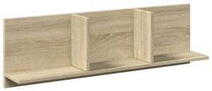 Dulap de perete, stejar sonoma, 100x16,5x30 cm, lemn prelucrat