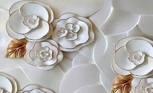 Fototapet - Floare din porcelan (152,5x104 cm)