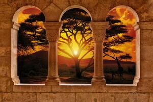 Fototapet - Peisaj african (152,5x104 cm)