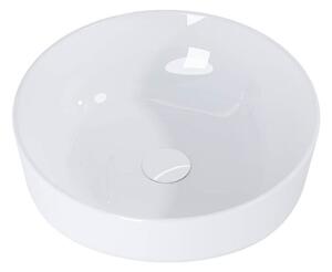 Elita Lorca lavoar 41.5x41.5 cm rotund de blat alb luciu RE040420048060