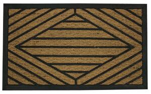 Covoraș de intrare dreptunghiular cu fibra de cocos LOZYS, 45 x 75 cm