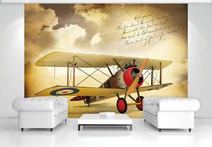 Fototapet - Vintage avion (152,5x104 cm)