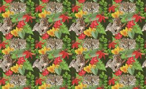 Fototapet - Leopard în junglă (152,5x104 cm)