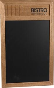 Tablă de scris cu cretă pentru bucătărie Bistro, 34 x 55 cm