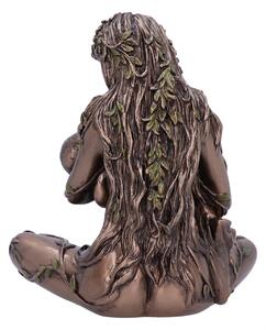 Mini statueta zeita Pamantului Gaia cu Bebelusul in Brate 11 cm