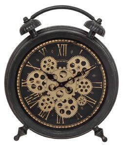 Ceas pentru comoda, mecanism vizibil, vintage, Ø 35,6 cm