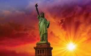 Fototapet - Statuia libertății din New York (152,5x104 cm)