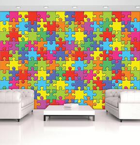 Fototapet - Puzzle colorate (152,5x104 cm)