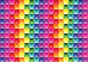 Fototapet - Cuburi colorate (152,5x104 cm)