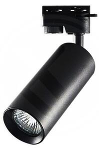 Lampa spot led idar gu10 60mm negru pentru sina