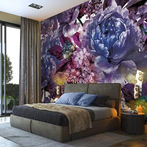 Fototapet - Flori violete (254x184 cm)