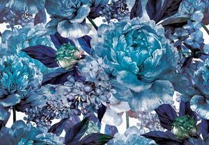 Fototapet - Flori albastre (254x184 cm)