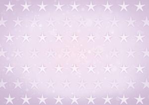 Fototapet - Stele pe fundal roz (254x184 cm)