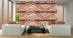 Fototapet - Red Brickwall (254x184 cm)