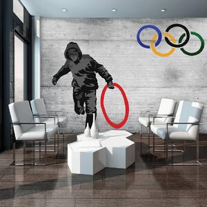 Fototapet - Cercuri olimpice (152,5x104 cm)