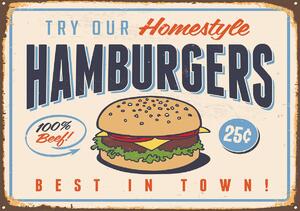 Fototapet - Fast Food - Cele mai bune hamburgeri (152,5x104 cm)
