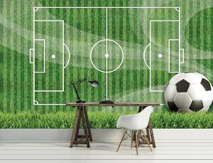 Fototapet - Teren de fotbal (152,5x104 cm)