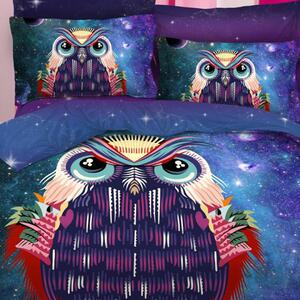Lenjerie Bumbac Finet 6 Piese Owl