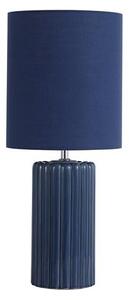 Searchlight EU22353AZ - Lampă de masă GROOVE 1xE14/60W/230V, albastră
