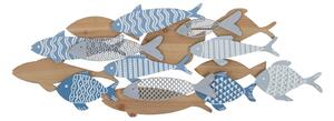 Decorațiune de perete din metal 91x33,5 cm Fish – Mauro Ferretti