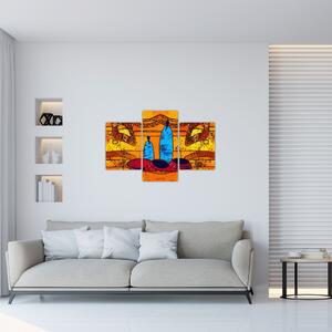 Tablou - Pictură străveche (90x60 cm)