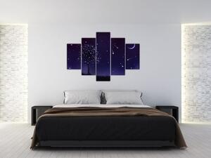Tablou - Noaptea în ilustrație (150x105 cm)